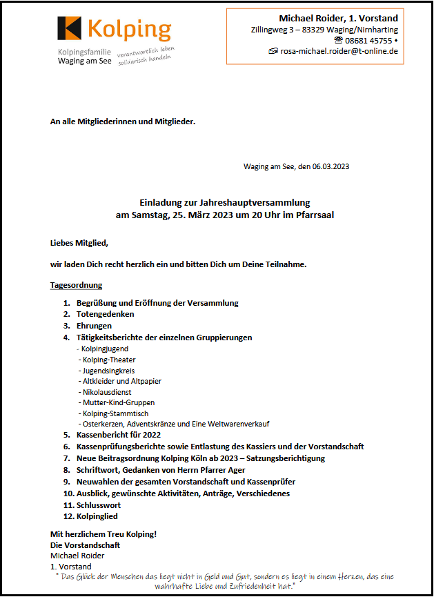 2023 03 08 Einladung Jahreshauptversammlung
